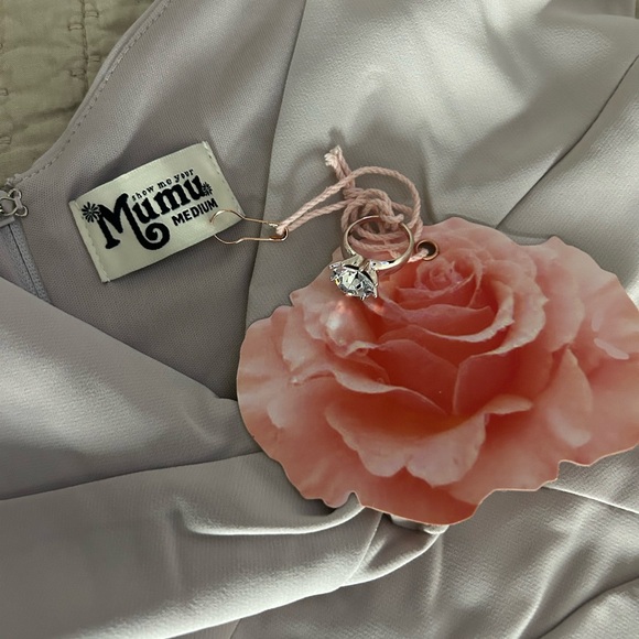 Show Me Your Mumu Zurich Knot Dress Show Me The Ring NWT Size Medium READ - Picture 10 of 11